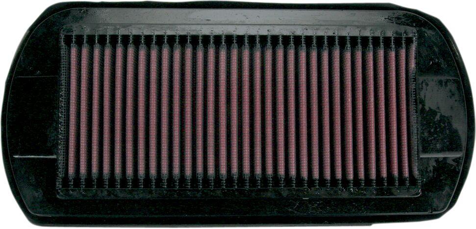K&N High Flow Air Filter For Triumph AdVentureR 900 1996-2001 - Black Red