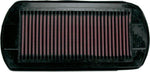 K&N High Flow Air Filter For Triumph AdVentureR 900 1996-2001 - Black Red