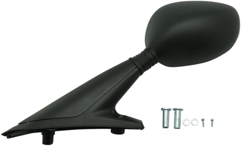 Parts Europe E-Mark Left Mirror For Piaggio X8 125 2004-2008 - Black