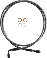 Magnum Shielding KarbonFibr EZ-Align Brake Hose For Harley Davidson FXDWG 1584 2007 127 cm (50") - Carbon Fiber KARBONFIBR Silver