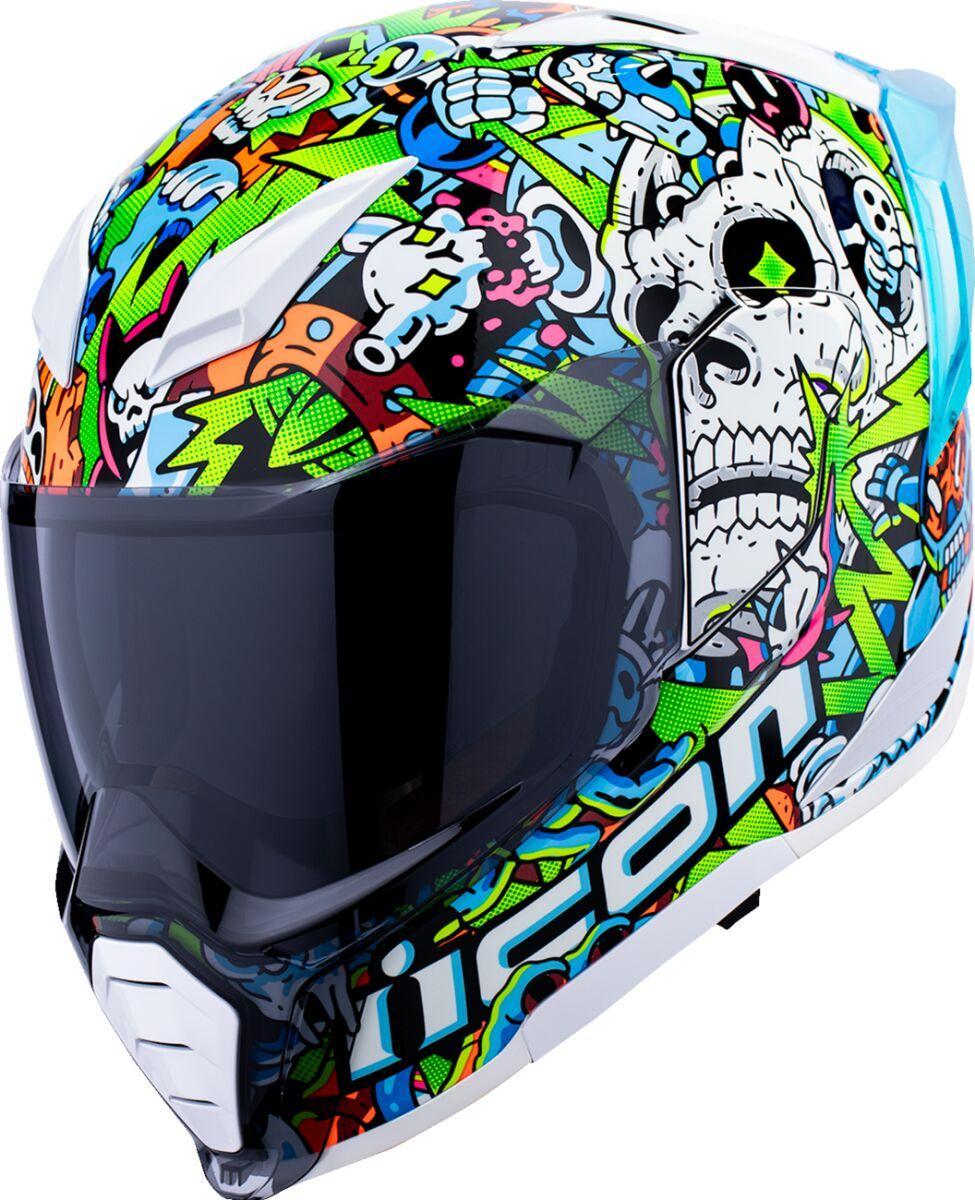 Icon Ultraflite Doodle 3 MIPS Helmet - Blue