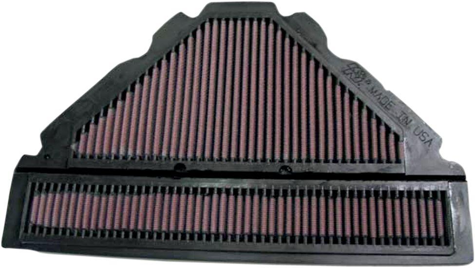 K&N High Flow Air Filter For Yamaha YZF 600 R 1996-2002 - Black Red