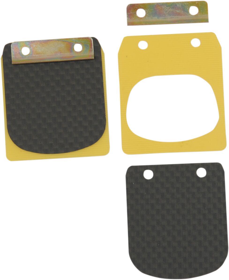Boyesen Pro Series Reed Set For Kawasaki KX100 2001-2021 - Carbon Fiber/Yellow