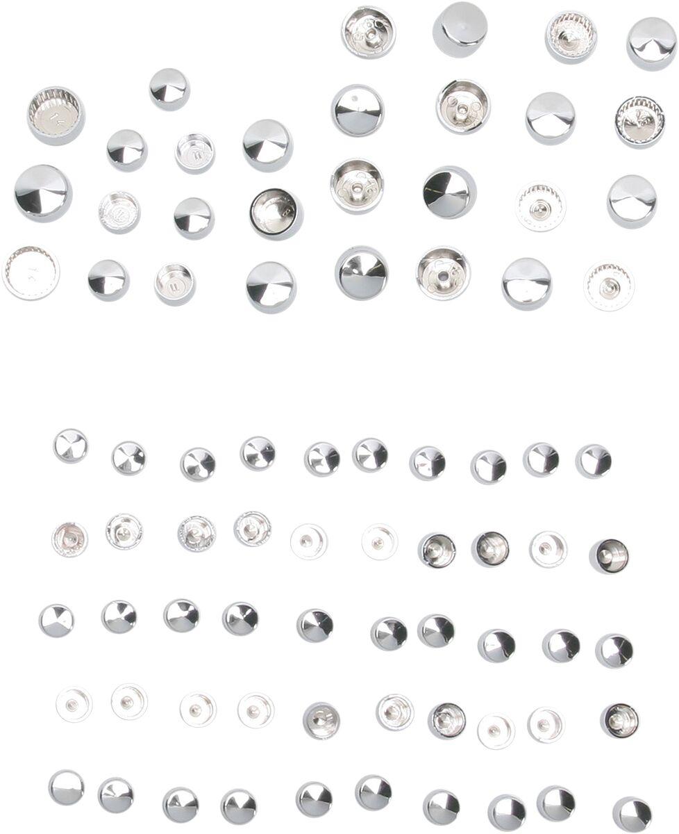 Drag Specialties Bolt Cover Engine Kit For Harley Davidson FLD 1690 2012-2013 - Chrome