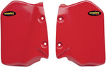 Maier Radiator Scoops For Honda ATC350 X 1985-1986 - Red
