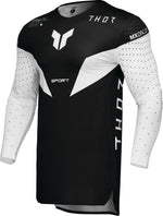 Thor Sportmode Strike Jersey - Black White