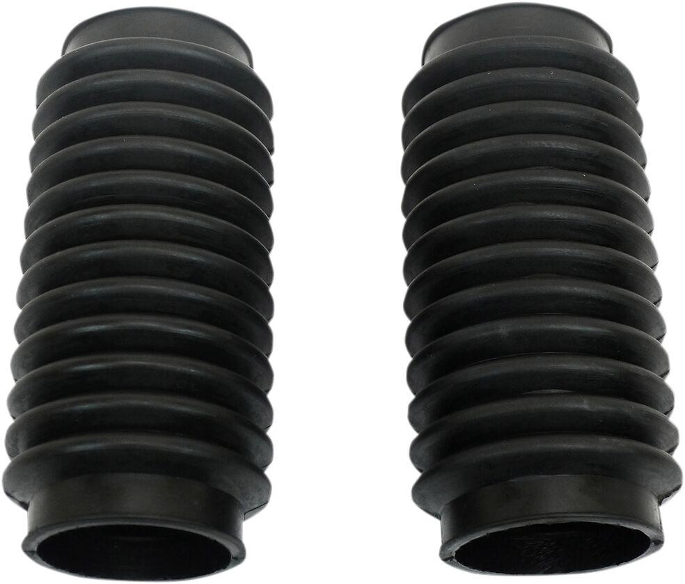 K&S Fork Boots Kit For Triumph Bonneville 650 T120 1964-1968 - Black