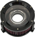Trask Assault Charge High-Flow Air Cleaner For Harley Davidson FLD 1690 2012-2013 - Black