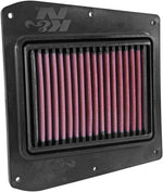 K&N High Flow Air Filter For Victory Octane 1179 2016-2017 - Black Red