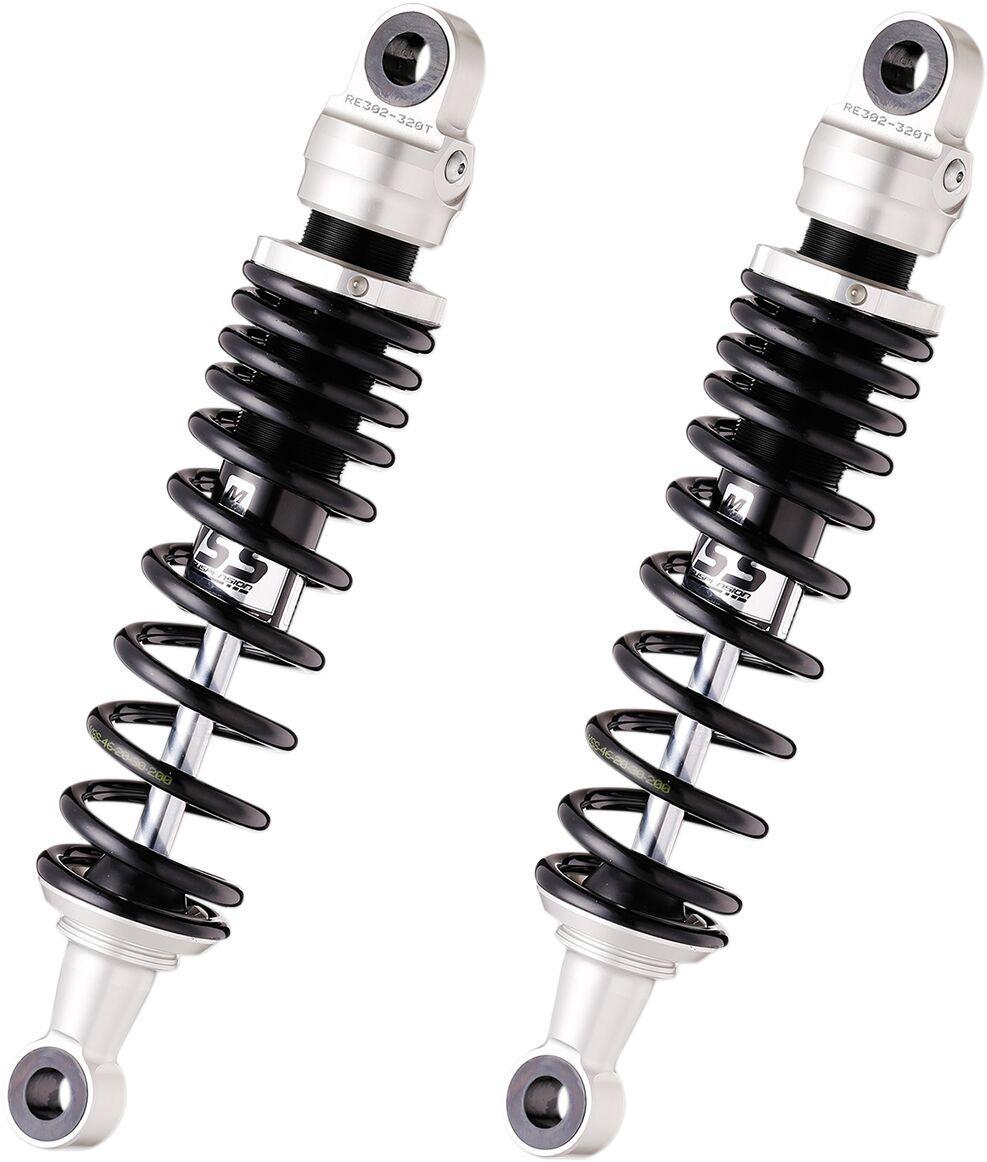 YSS Emulsion Gas Shock For Suzuki VZ 800 1997-2003 Rear - Black/Silver