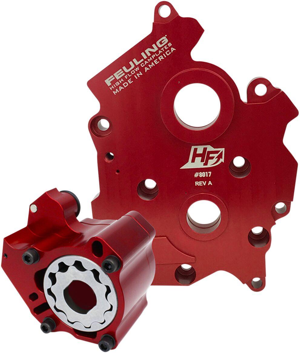 Feuling Parts Race Series Oil Pump/Camplate Kit For Harley Davidson FLDE 1750 ABS 2018-2020 - Red