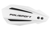 Polisport MX Bullit Hand Guards For Kawasaki KX125 2007-2008 - White