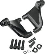 Drag Specialties Passenger Footpegs Mount Kit For Harley Davidson XL 1200 C 2004-2013 - Black