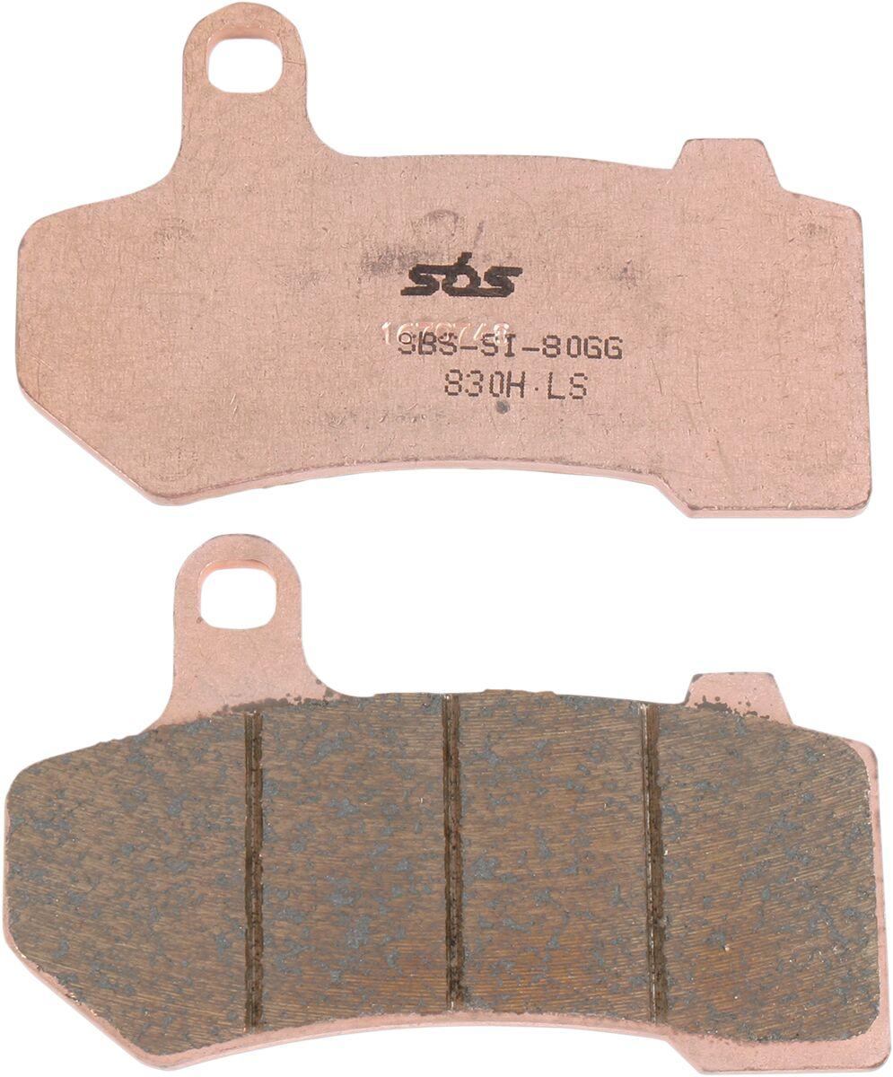 SBS HLS Street Excel Sintered Rear Brake Pads For Harley Davidson FLHR 1584 2008