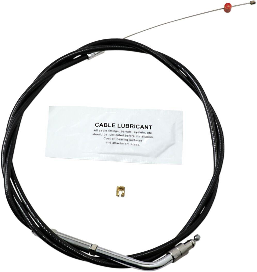 Barnett  Vinyl Throttle Idle Cable For Harley Davidson FLHT 1584 2007 115.5 cm (45-1 2") - Black