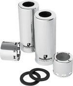 Progressive Suspension Shock Cover Kit For Harley Davidson FL 1200 1966-1977 - Chrome