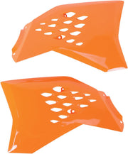 UFO Radiator Scoops For KTM  SX65 2009-2015 - KTM Orange