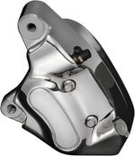 Drag Specialties 4 Piston Brake Caliper For Harley Davidson FLST 1340 1987-1990 Front Left - Chrome