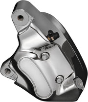Drag Specialties 4 Piston Brake Caliper For Harley Davidson FLST 1340 1987-1990 Front Left - Chrome