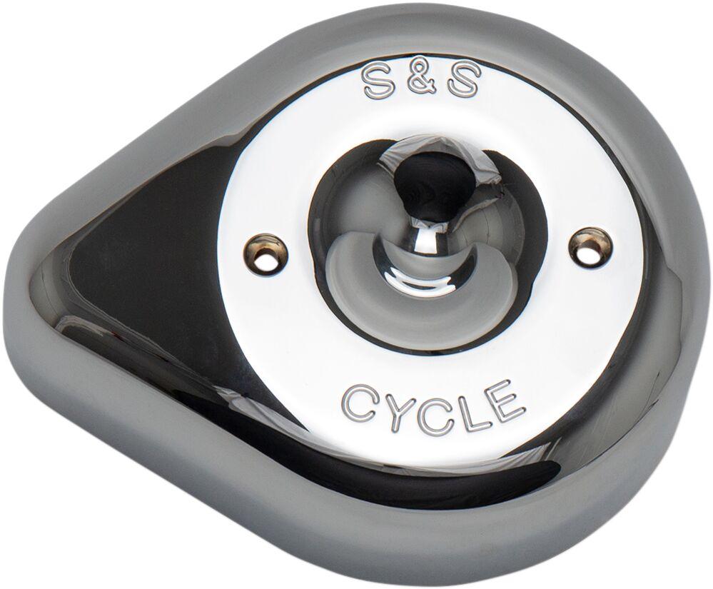 S&S Cycle Stealth Teardrop Air Cleaner Cover For Harley Davidson FLDE 1750 2018-2020 - Chrome