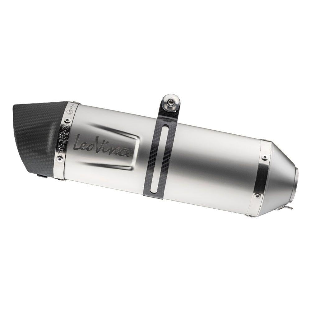 LeoVince LV One Evo Stainless Steel  Silencer For Moto Guzzi V85 850 TT 2018-2024 Left