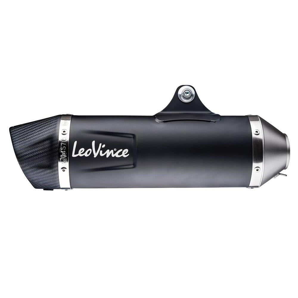 LeoVince Stainless Steel Nero Silencer For Piaggio Beverly 350 I.E.S ABS 2016 Right