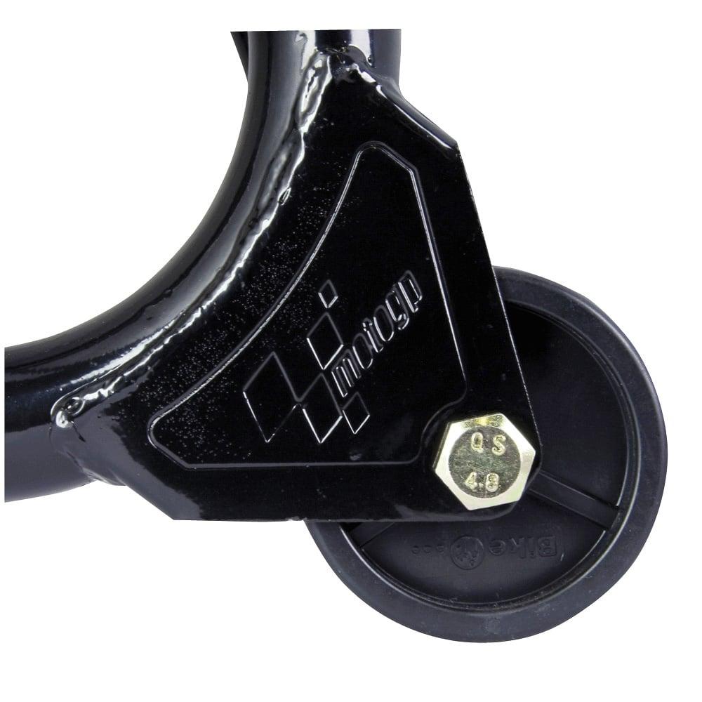 MotoGP Rear Paddock Stand With Round Tubing - Black