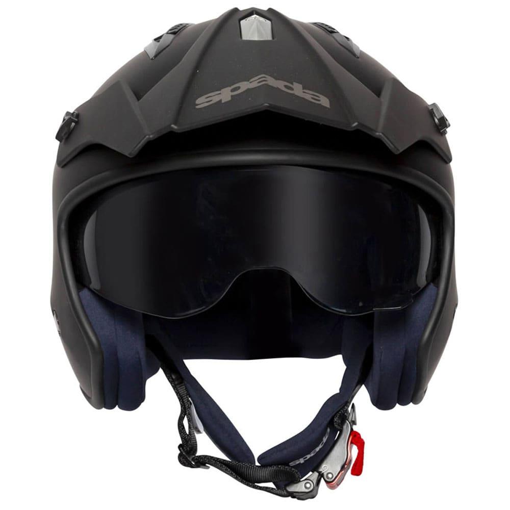 Spada Rock 06 Black Trials Helmet