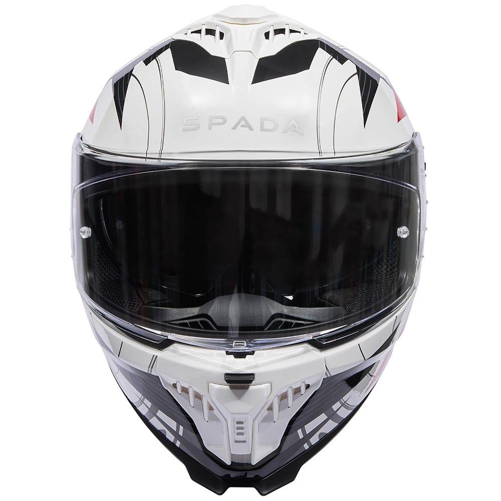 Spada SP18 Strike White Black Red Helmet