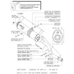 LeoVince X3 e Silencer For Yamaha TT 600 E 1994-2000
