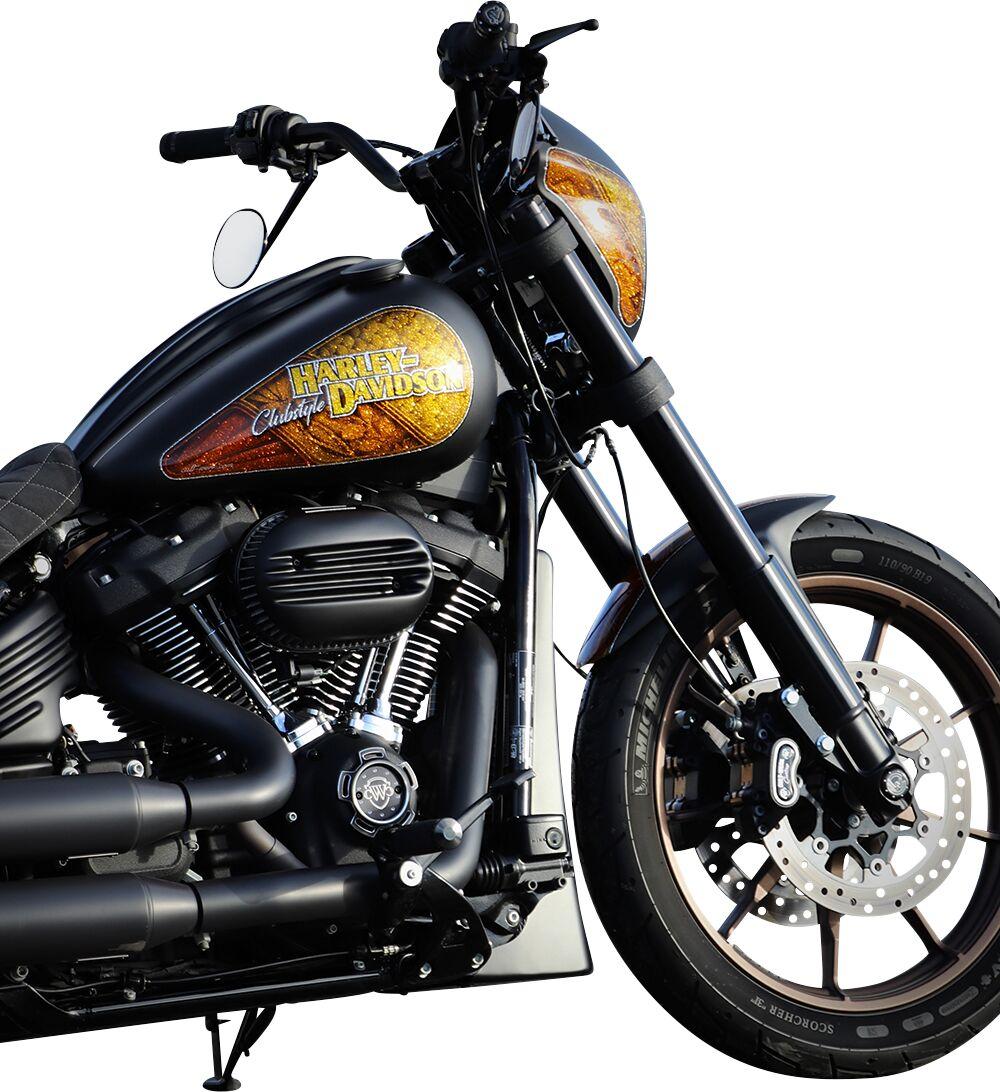 Cult Werk Speedometer Offset Kit For Harley Davidson FXLR 1750 2018-2020 - Black