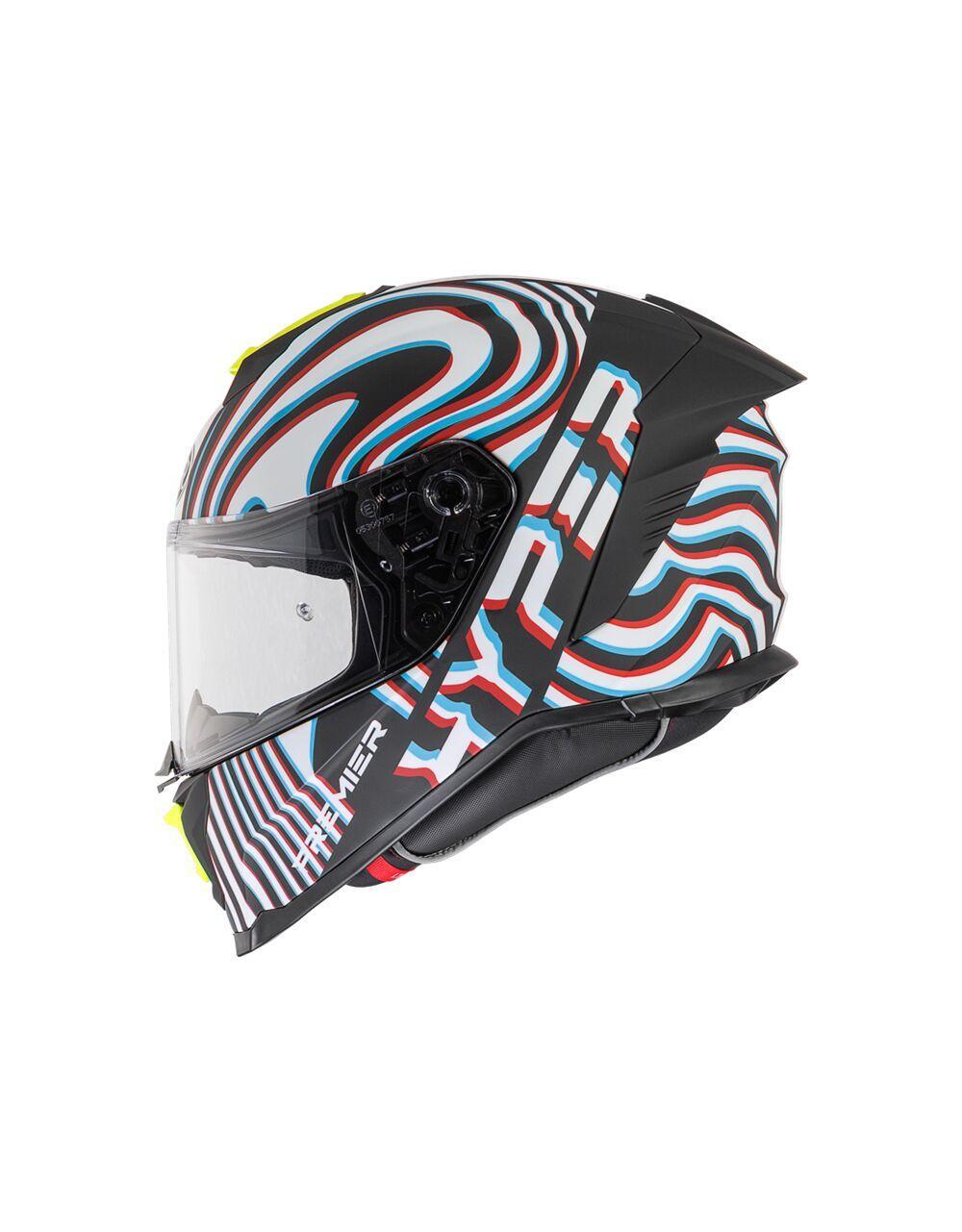 Premier Hyper PS Helmet - Black/Blue/Red/White