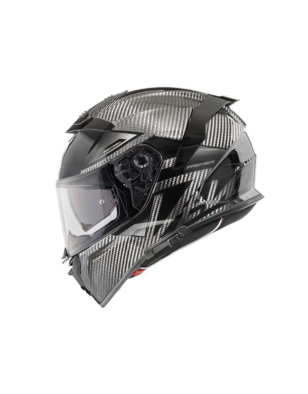 Premier Devil Carbon MN Helmet - Black/Grey