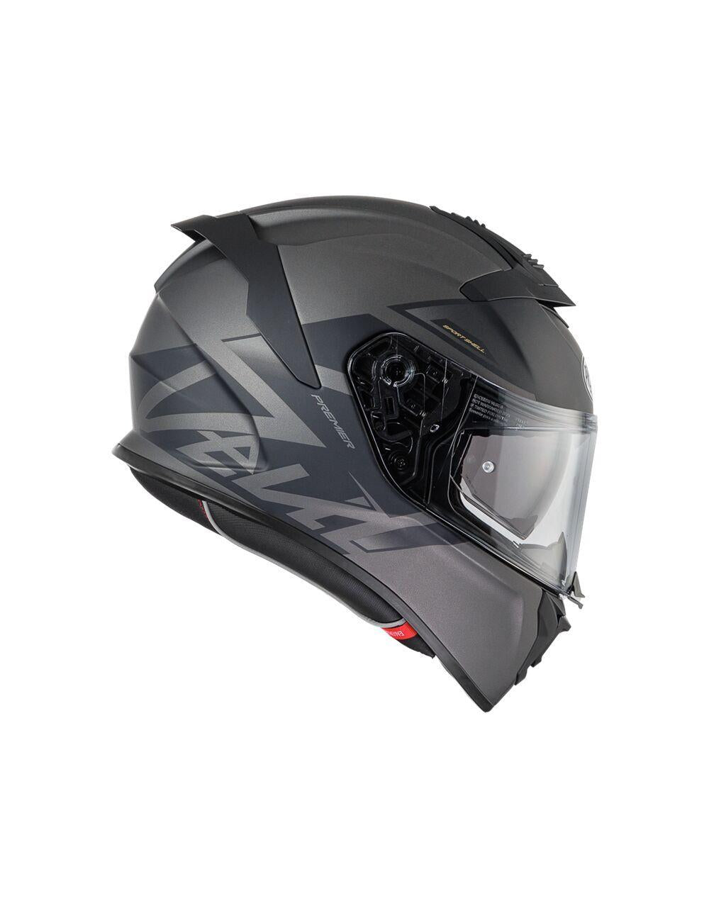 Premier Devil MN Helmet - Black/Grey