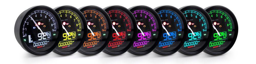 Koso D80-HD TNT-05 Speedometer/Rev counter with ABE