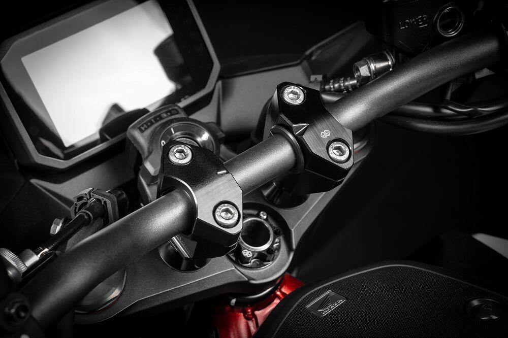 Gilles 2D.GT Handlebar Risers For Honda CB 750 ABS 2023-2026 - Black