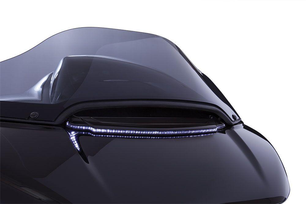 Ciro LED Lighted Fairing Vent Trim For Harley Davidson FLTRK 1868 ABS 2020-2024 Fairing