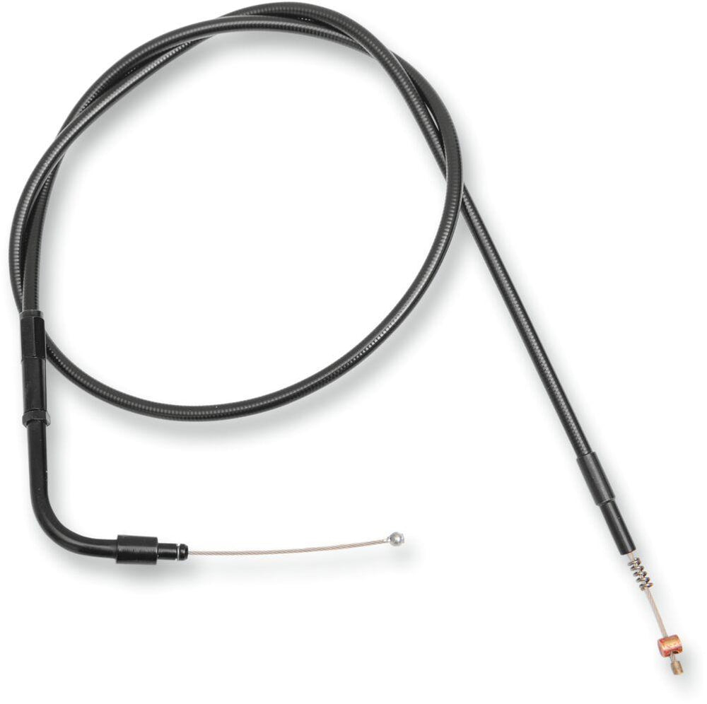 Barnett Stealth Series Throttle Idle Cable For Harley Davidson FLSTC1340 1996-1999 78 cm (30-3 4") - Black
