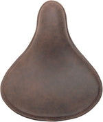 Drag Specialties Small Low-Profile Spring Solo Seat Distressed/Smooth - Brown