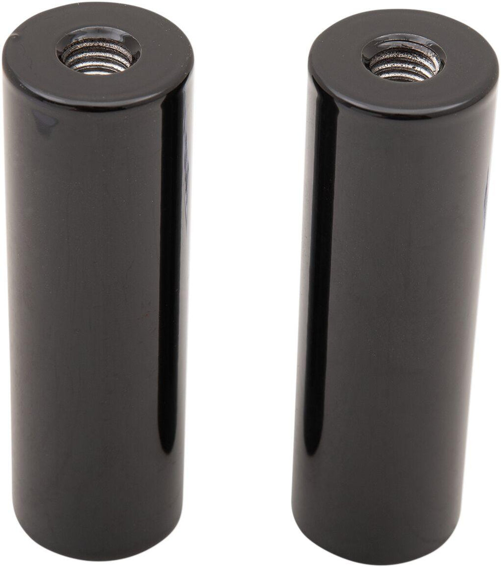 LA Choppers Kage Fighter Handlebar Risers 10 cm (4") - Black/Gloss