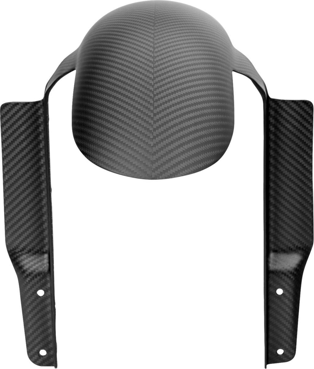 Slyfox Carbon Fibre Fender For Harley Davidson FLSB 1750 ABS 2018-2021 Front - Black Matte