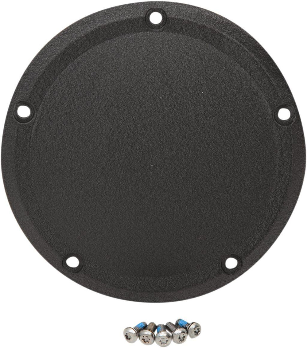 Drag Specialties Derby Cover For Harley Davidson FLHR 1750 2017-2019 - Black/Wrinkle