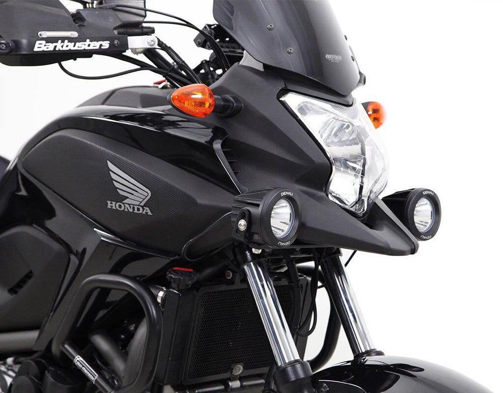 Denali Driving Light Mount For Honda NC 700 X 2012-2013 Black