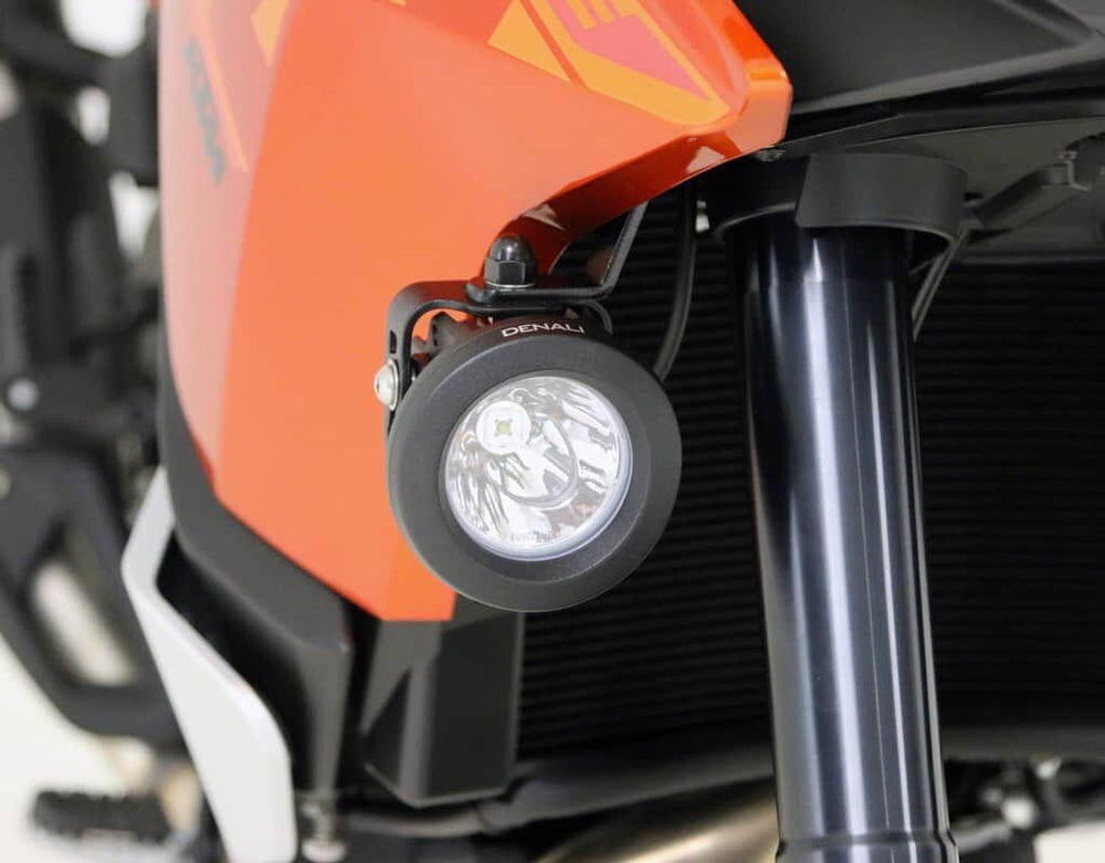 Denali Driving Light Mount For KTM  AdVenture 1050 2015-2016 Black