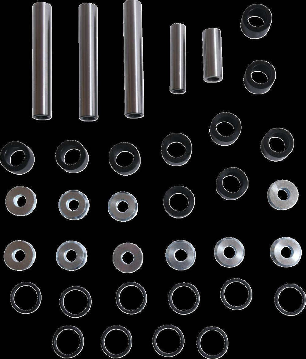 Moose Racing Independent Suspension Linkage Rebuild Kit For Polaris General XP 1000 4X4 2020-2026 Rear - Black/Silver