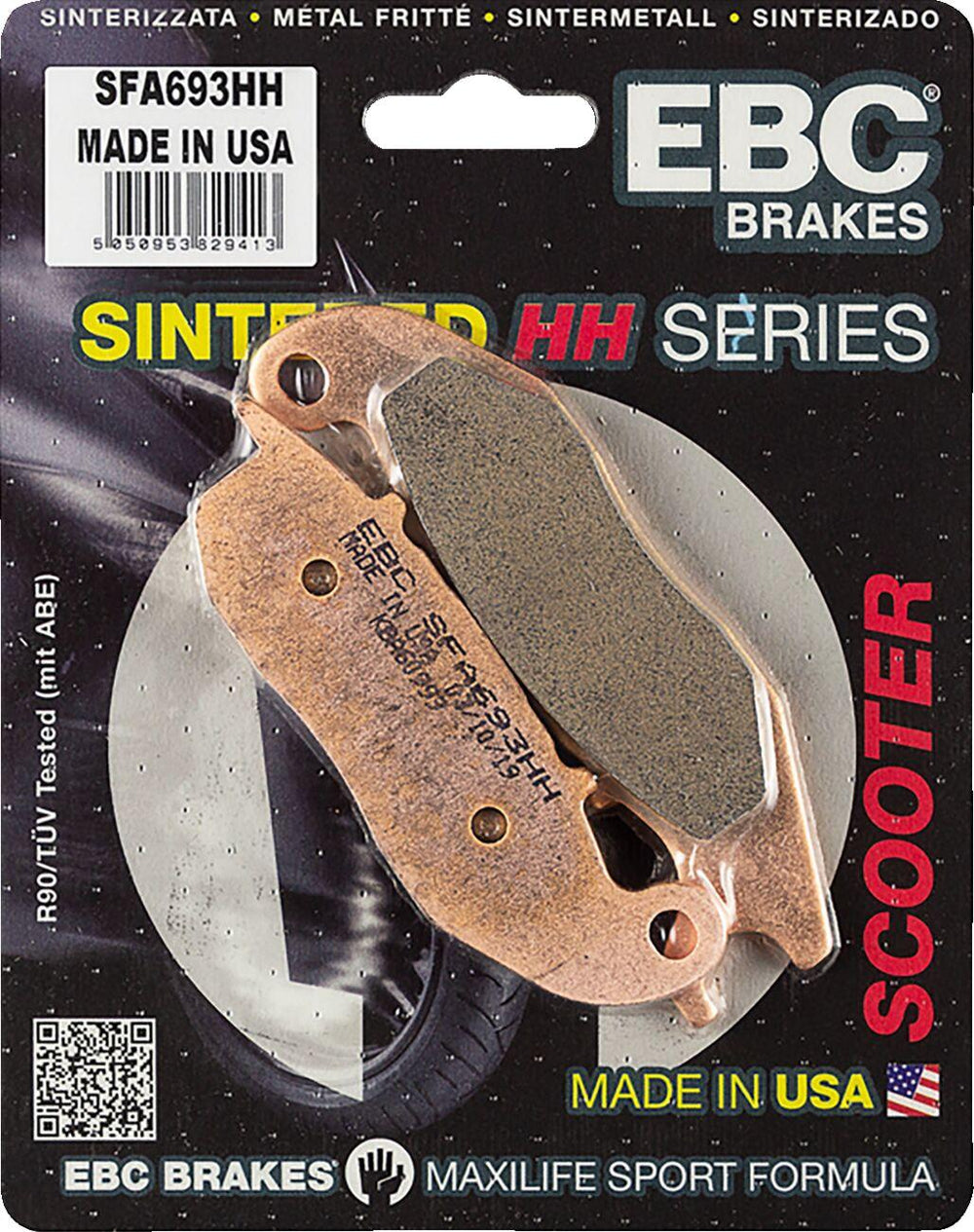 EBC Scooter SFA Double-H Sintered Brake Pads For Vespa GTS 300 HPE ABS 2023-2024 Front Left