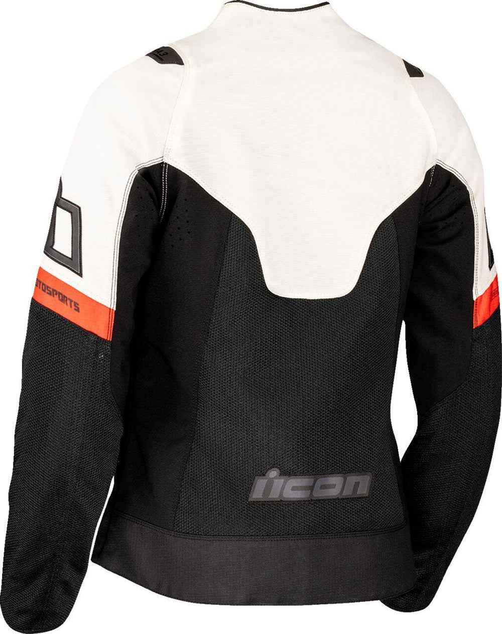 Icon Womens Contra3 Jacket - Black/Orange/White