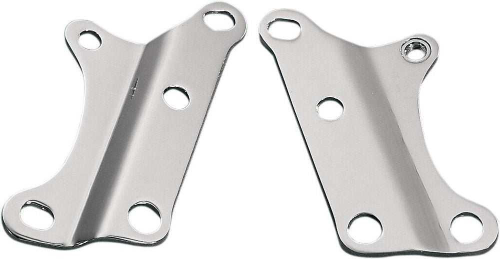 Drag Specialties XL Engine Mount Plates For Harley Davidson XL 1200 C 1996-2003 Front - Chrome