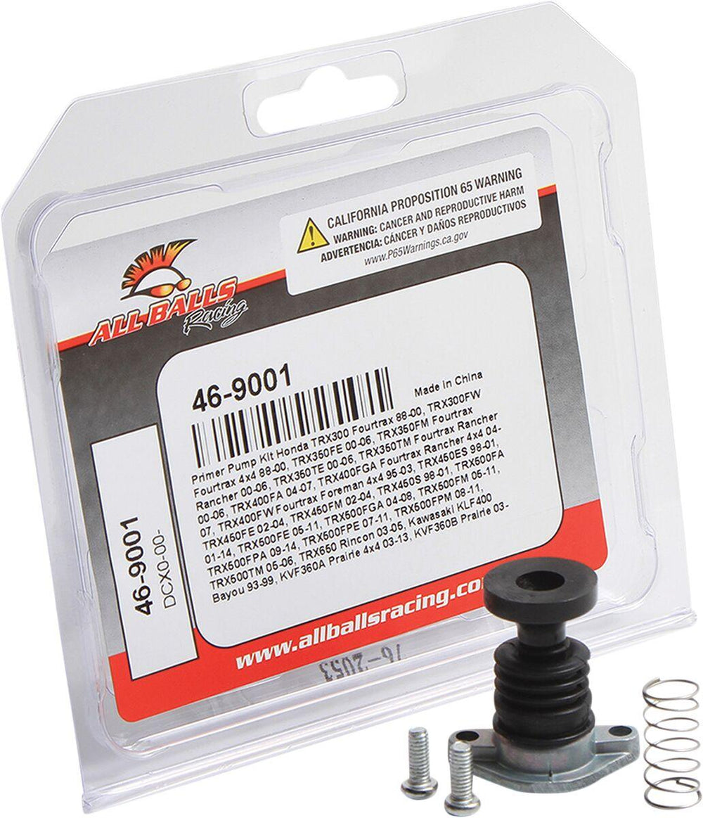 All Balls Carburettor Primer Rebuild Pump Kit For Kawasaki KLF400 4X4 1993-1999