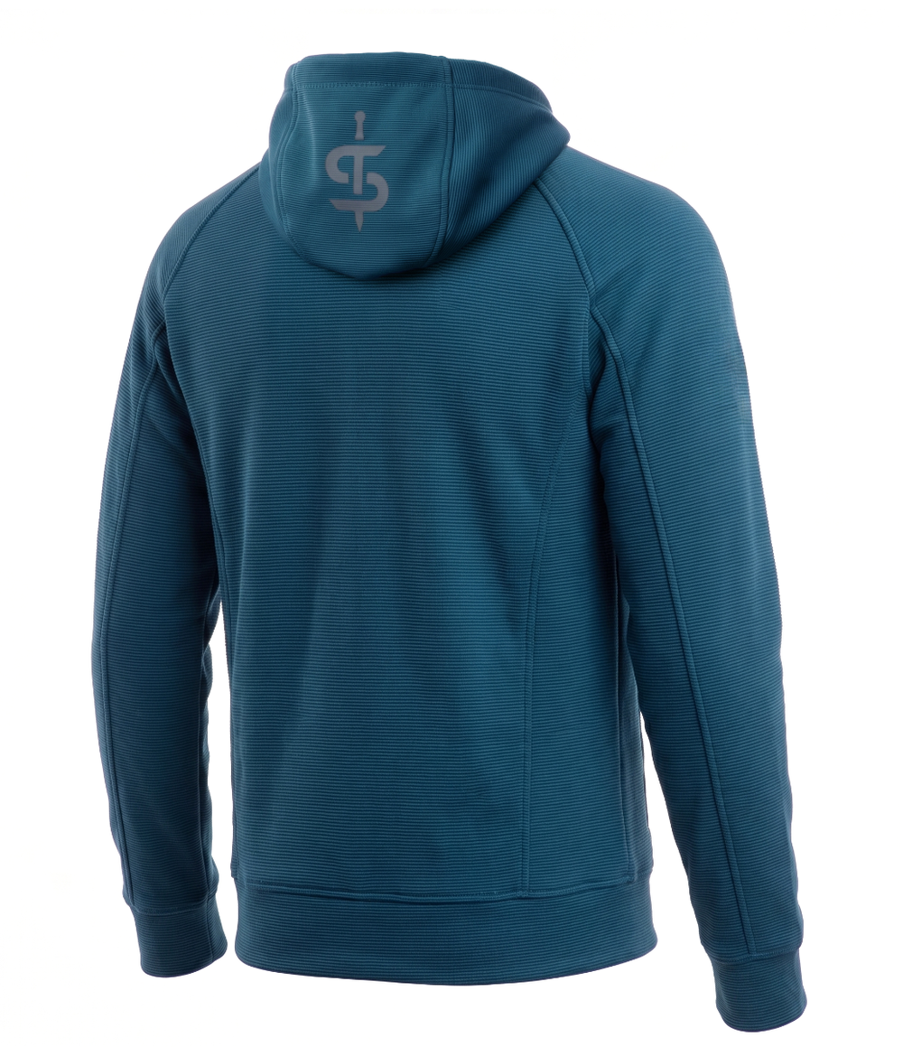 Spada Blade CE Ladies Zip Up Hoodie - Coral Blue